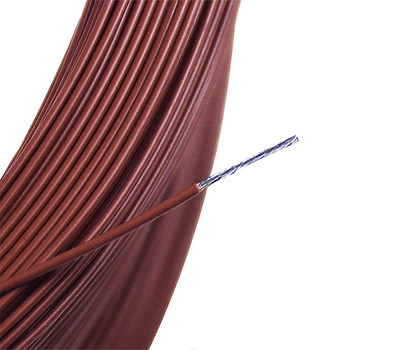 Copper Electrical Teflon Wire 24AWG High Temp Cable Wire 300V