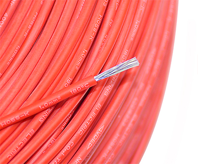 VDE Certificate 1.0mm2 Silicone Rubber Coated Stranded Wire