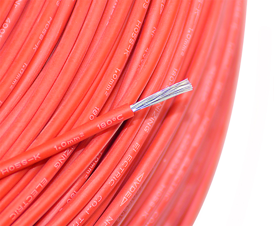 vde 1.0mm2 silicone wire 2.5mm