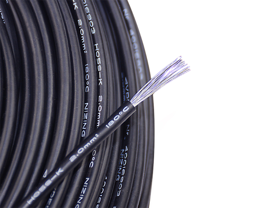 vde 2.0mm2 silicone wire 3.4mm