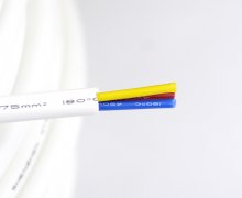 Silicone Rubber Insulation 3 Core 0.75mm2 Power Cable 7.0mm