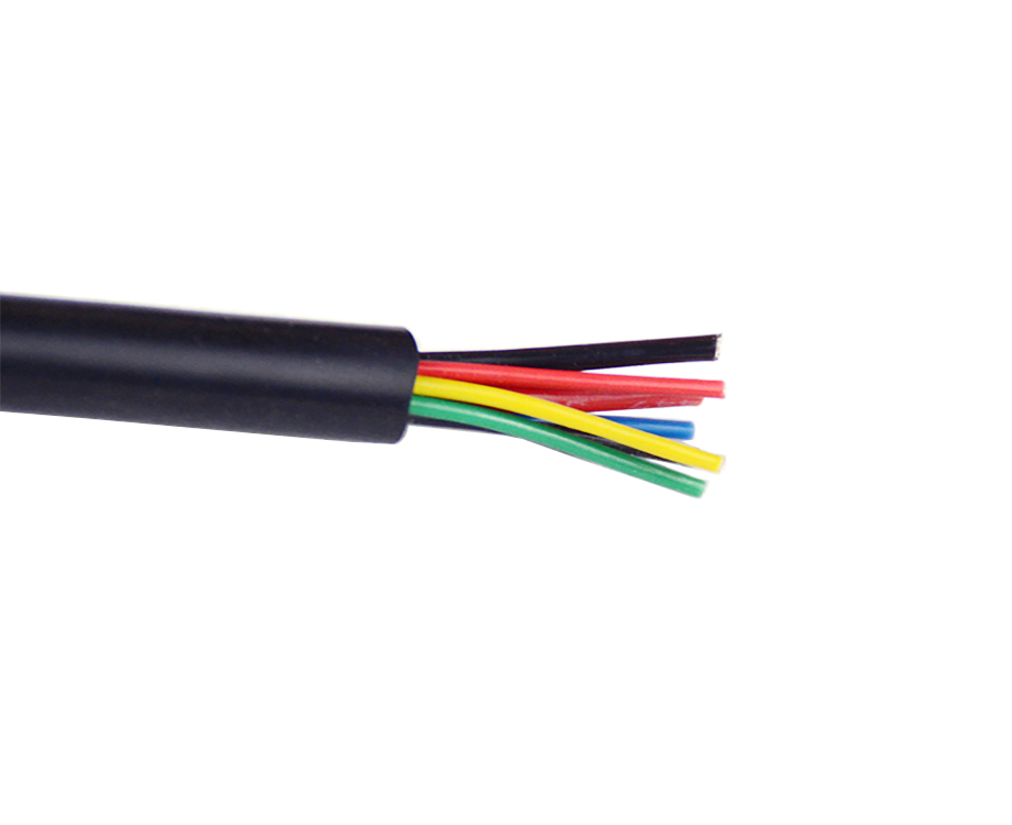 FEP with Silicone Rubber Sheath 8 Core Cable 3