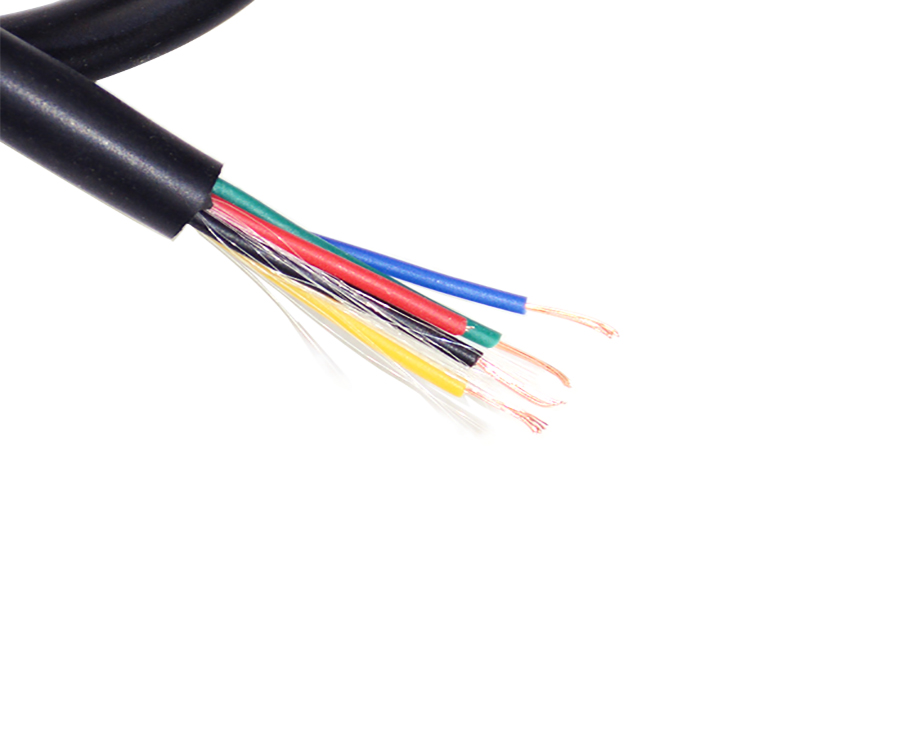 Cable AWG 28, 5 Cores PVC Cable Wire Electrical for Household 3