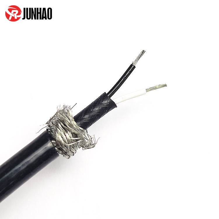 20AWG/22AWG/24AWG/26AWG Thermocouple Cable Fe-Cu Ni Type J PFA Insulated With silicone Jacket